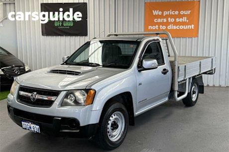 Silver 2010 Holden Colorado Cab Chassis LX (4X2)