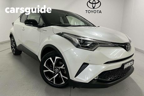 White 2019 Toyota C-HR Wagon KOBA AWD 1.2L PETROL AUTO CVT WAGON
