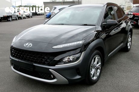 Black 2021 Hyundai Kona Wagon Elite (fwd)