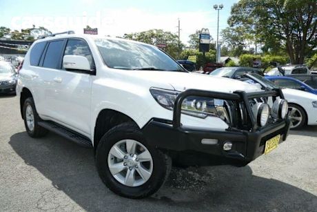 White 2021 Toyota Landcruiser Prado Wagon GXL
