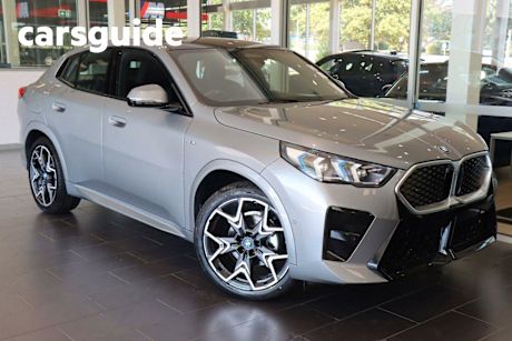 Grey 2024 BMW IX2 Wagon eDrive20 Coupe M Sport