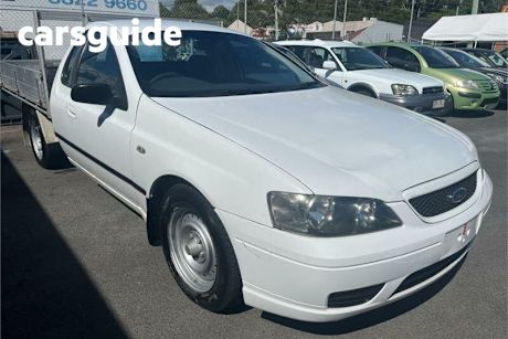 White 2005 Ford Falcon Utility XL (lpg)