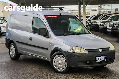 Silver 2007 Holden Combo Van