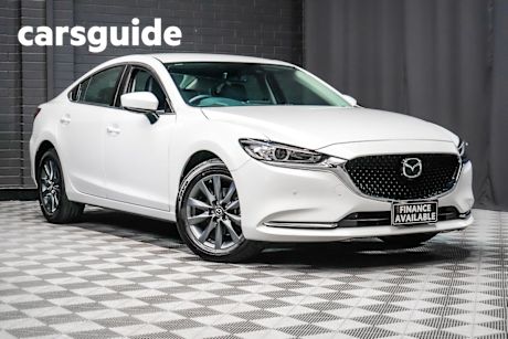 White 2024 Mazda 6 Sedan G25 Touring