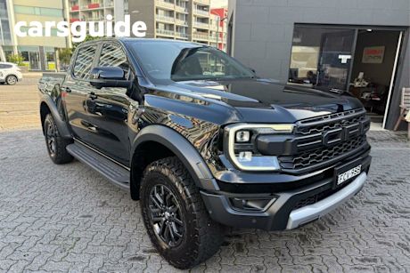 Black 2023 Ford Ranger Double Cab Pick Up Raptor 3.0 (4X4)