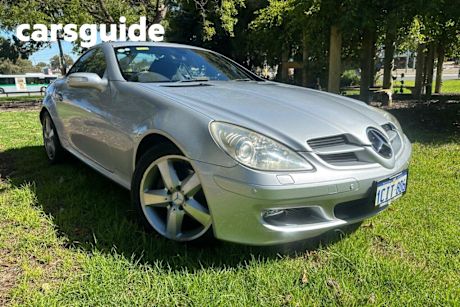 Silver 2006 Mercedes-Benz SLK280 Convertible