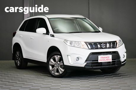 White 2019 Suzuki Vitara Wagon 1.6L