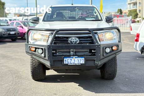 White 2020 Toyota Hilux Ute Tray SR (4x4) GUN126R FACELIFT