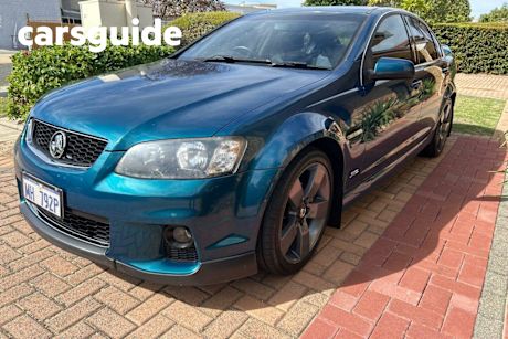 Green 2012 Holden Commodore Sedan SV6 Z-Series