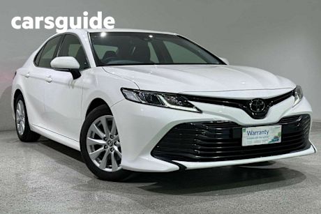 White 2020 Toyota Camry Sedan Ascent