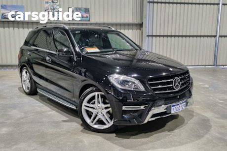 Black 2014 Mercedes-Benz ML350 Wagon CDI Bluetec (4X4)