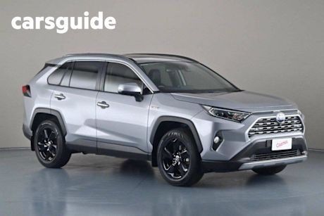 Silver 2021 Toyota RAV4 Wagon Cruiser (awd) Hybrid