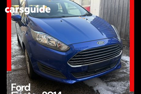 Blue 2014 Ford Fiesta Hatchback Ambiente