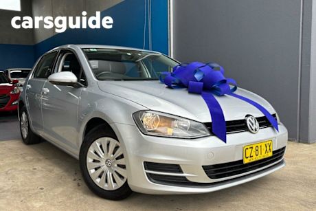 Silver 2013 Volkswagen Golf Hatch 90 TSI COMFORTLINE AU MY14