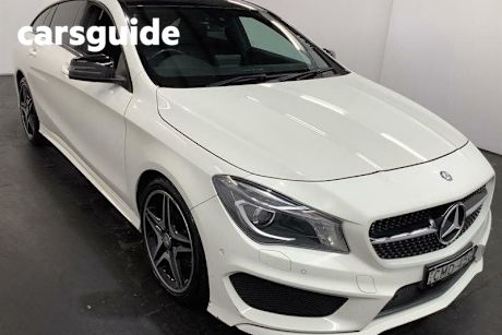 White 2016 Mercedes-Benz CLA200 Wagon Shooting Brake