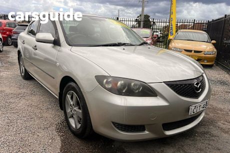 Silver 2005 Mazda Mazda3 Sedan