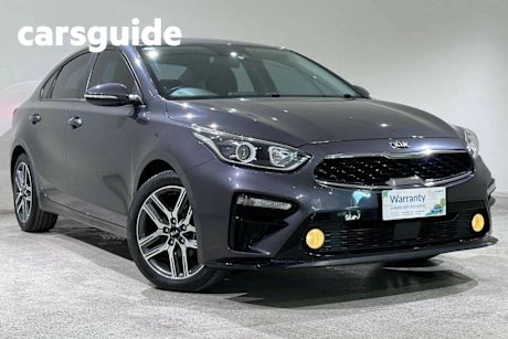 Grey 2019 Kia Cerato Sedan Sport