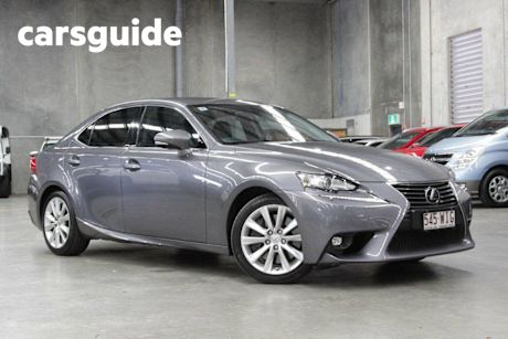 Grey 2016 Lexus IS200T Sedan Luxury