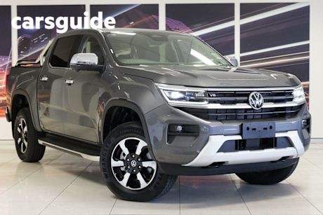 Grey 2024 Volkswagen Amarok Dual Cab Utility Style TDI600 4Motion