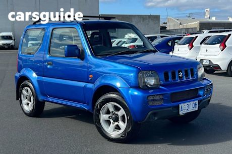 Blue 2008 Suzuki Jimny Wagon JLX (4X4)