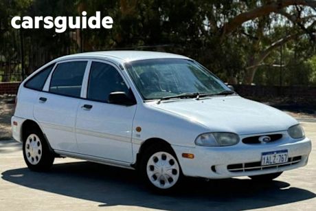 White 1999 Ford Festiva Hatch GLXi WF