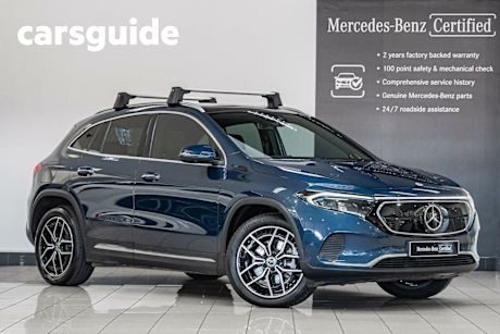 Blue 2021 Mercedes-Benz EQA Wagon 250