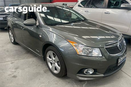 Grey 2012 Holden Cruze Sedan SRI V