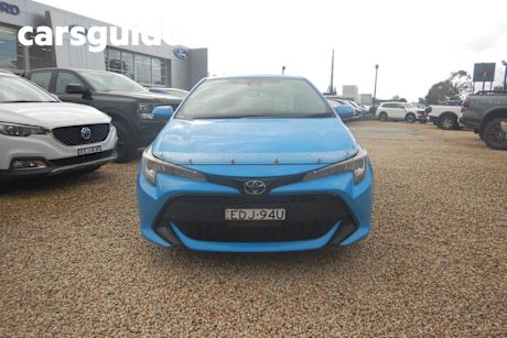 Blue 2019 Toyota Corolla Hatchback Ascent Sport + TR KIT