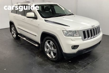 White 2012 Jeep Grand Cherokee Wagon Laredo (4X4)