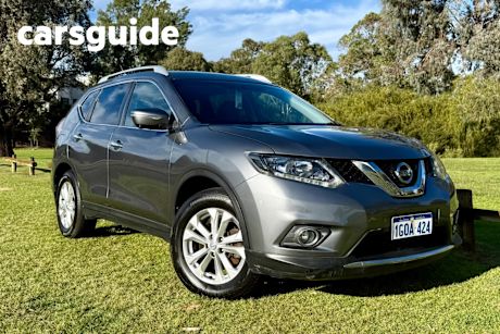 Grey 2016 Nissan X-Trail Wagon St-L 7 Seat (Fwd)