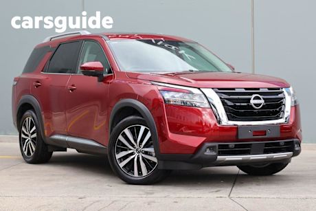 Red 2023 Nissan Pathfinder Wagon TI-L (4WD)