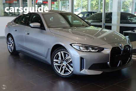 Grey 2024 BMW I4 Coupe Edrive35 Gran Coupe
