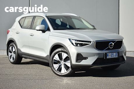 Grey 2024 Volvo XC40 Wagon Plus B4