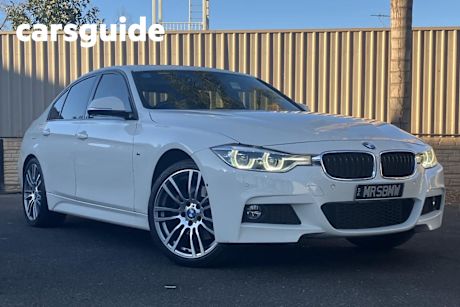 White 2017 BMW 330I Sedan M-Sport