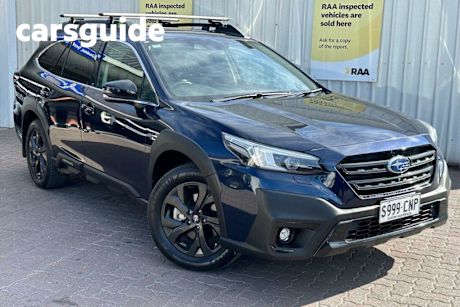 Blue 2021 Subaru Outback Wagon AWD Sport