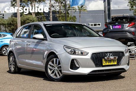 Silver 2017 Hyundai I30 Hatchback Active