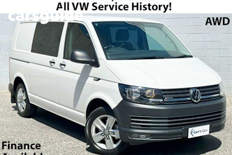 White 2019 Volkswagen Transporter Van TDI 400 SWB LOW 4Motion