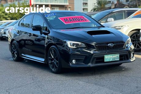 Black 2018 Subaru WRX Sedan Premium (awd)