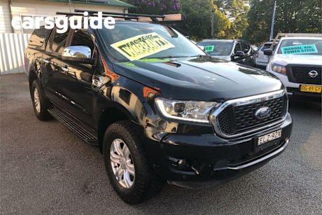 Black 2020 Ford Ranger Double Cab Pick Up XLT 2.0 (4X4)