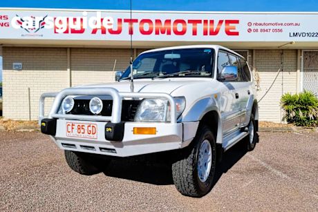 White 1997 Toyota Landcruiser Prado Wagon Grande VX (4X4)