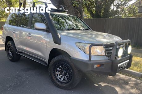 Silver 2009 Toyota Landcruiser Wagon VX (4X4)