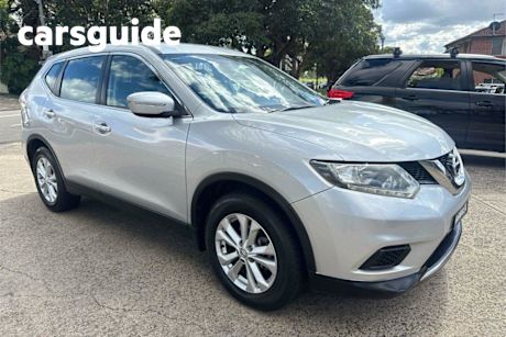 Silver 2014 Nissan X-Trail Wagon ST (fwd)