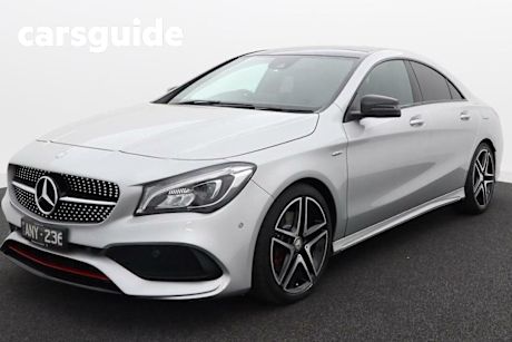 Silver 2017 Mercedes-Benz CLA250 Coupe Sport 4Matic
