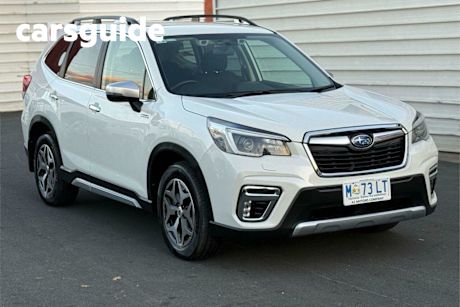 White 2021 Subaru Forester Wagon Hybrid L (awd)