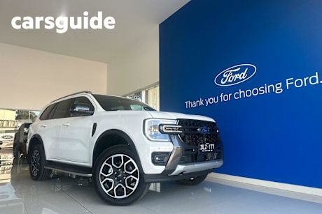 White 2025 Ford Everest Wagon Wildtrak (4WD)