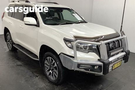 White 2021 Toyota Landcruiser Prado Wagon VX
