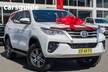 White 2018 Toyota Fortuner Wagon GX