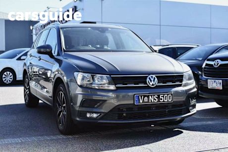 Grey 2017 Volkswagen Tiguan Wagon 110 TDI Comfortline