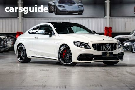 White 2021 Mercedes-Benz C63 Coupe S
