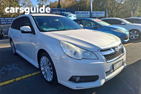 White 2013 Subaru Liberty Wagon 2.5I